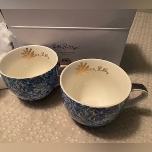 Lilly Pulitzer NWT cup set of two